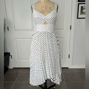 Banana Republic Polka Dot Sweetheart Dress